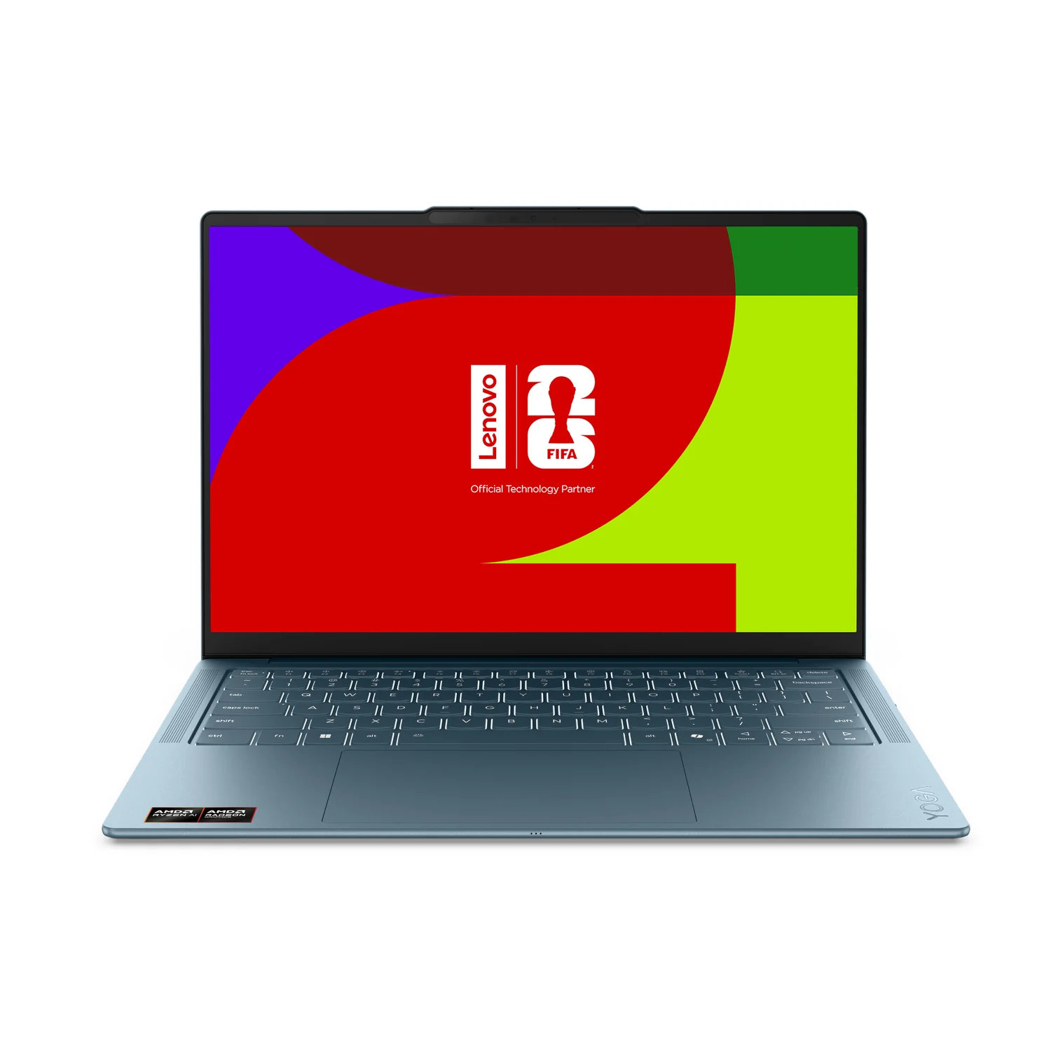 Portátil Lenovo Yoga Slim 7 14" OLED 2.8K AMD Ryzen AI 7 32GB 1TB SSD Windows 11 Home Verde-azulado + Rato - Imagem 3