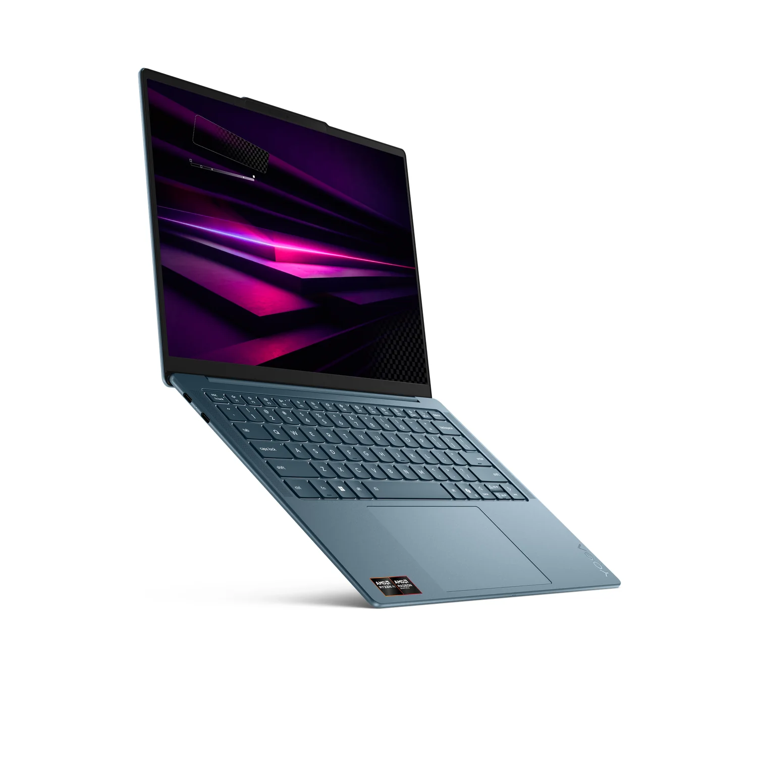 Portátil Lenovo Yoga Slim 7 14" OLED 2.8K AMD Ryzen AI 7 32GB 1TB SSD Windows 11 Home Verde-azulado + Rato - Imagem 5