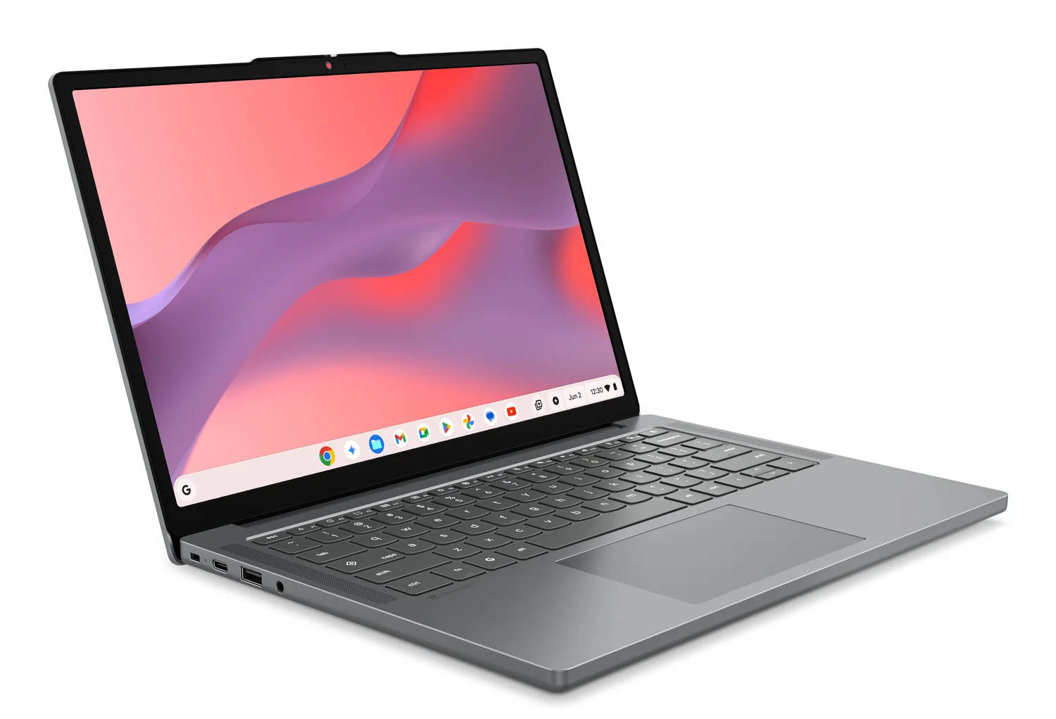 Portátil Chromebook Lenovo IdeaPad 14" MediaTek Kompanio 540 8GB 128GB UFS ChromeOS 3 Anos Garantia Cinzento - Imagem 5