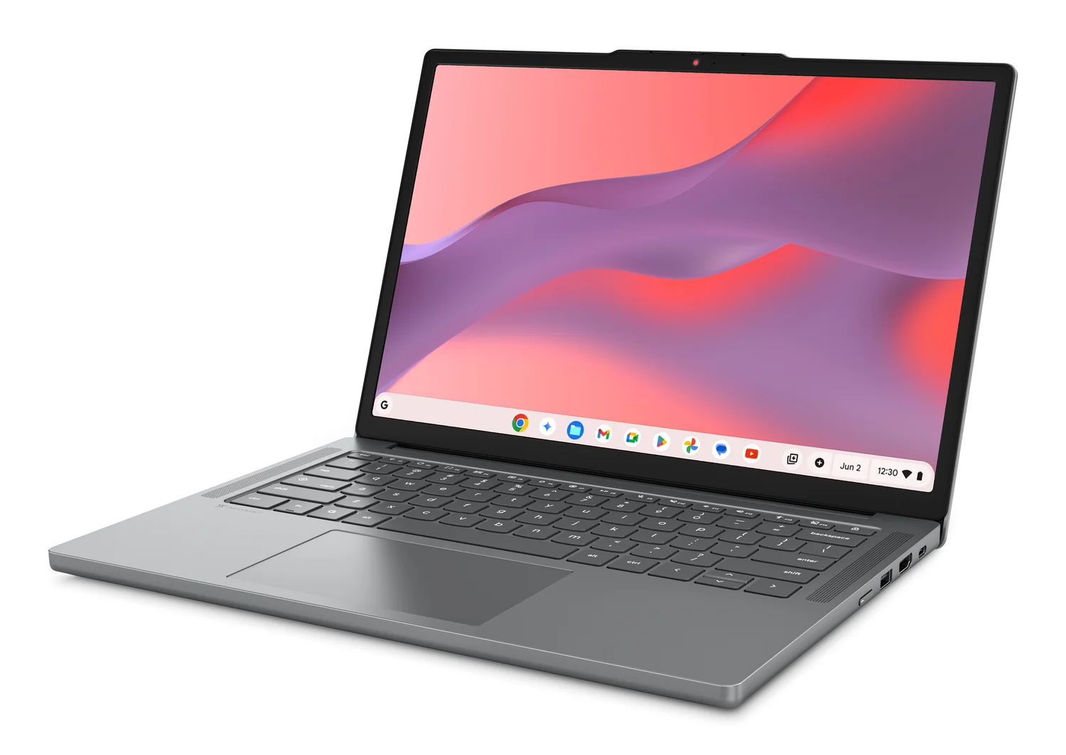 Portátil Chromebook Lenovo IdeaPad 14" MediaTek Kompanio 540 8GB 128GB UFS ChromeOS 3 Anos Garantia Cinzento - Imagem 3