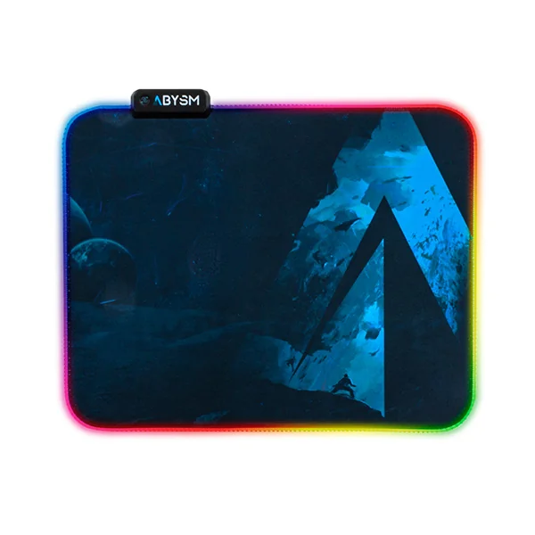 Tapete Gaming RGB ABYSM Covenant M 355x300 mm Multicor