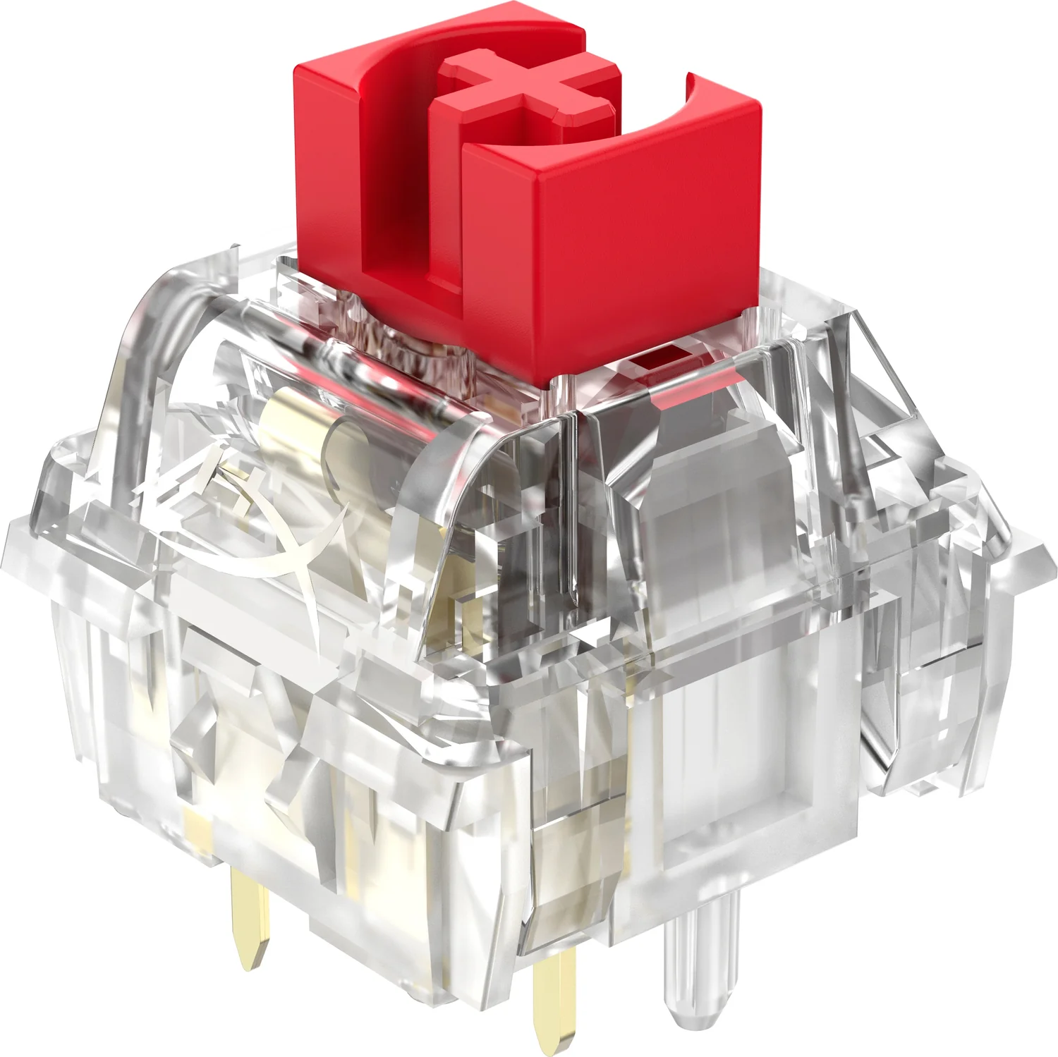 Switches Lineares HyperX Vermelhos para Teclado Mecânico - Imagem 2