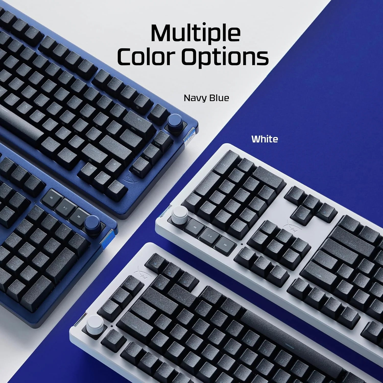 Placa Superior HyperX Alloy Rise Azul-Marinho para Teclados Mecânicos - Imagem 2