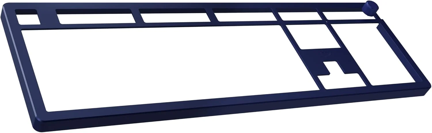 Placa Superior HyperX Alloy Rise Azul-Marinho para Teclados Mecânicos - Imagem 1