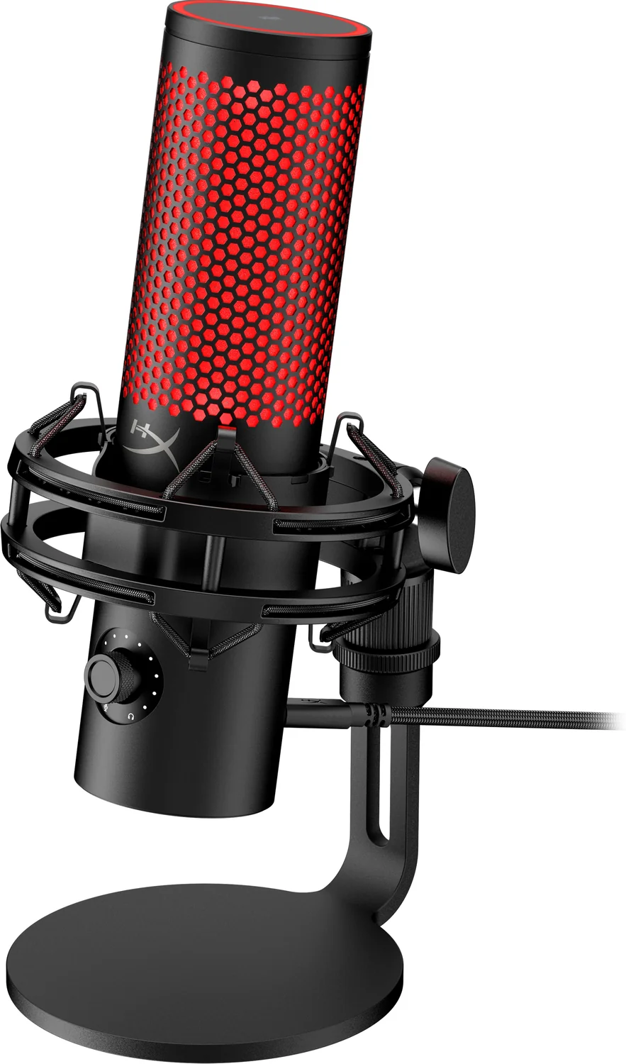 Microfone HyperX QuadCast 2 USB-C Profissional Preto para Streaming - Imagem 2