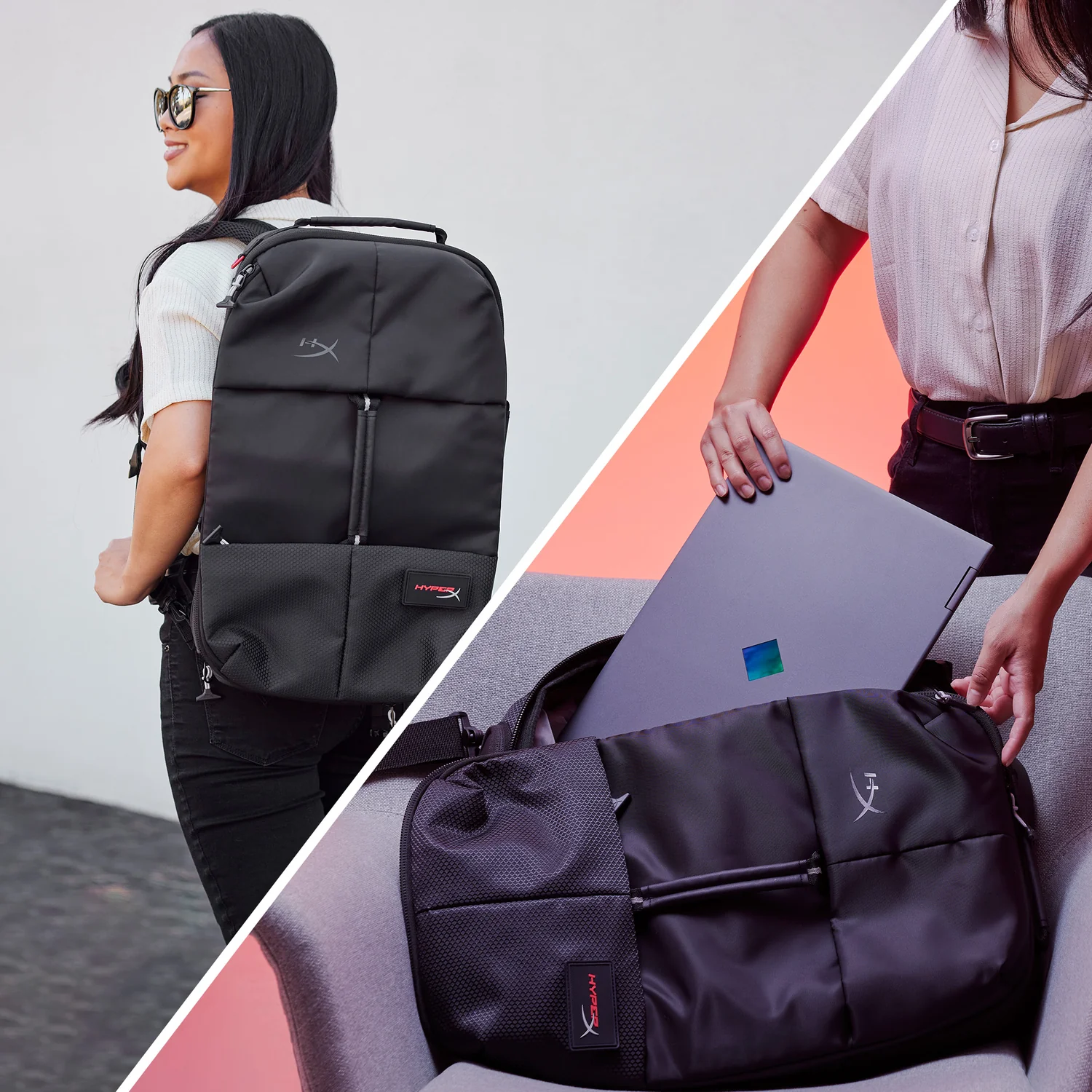 Mochila para Portátil HyperX Knight 16 Polegadas Gaming Backpack - Imagem 7