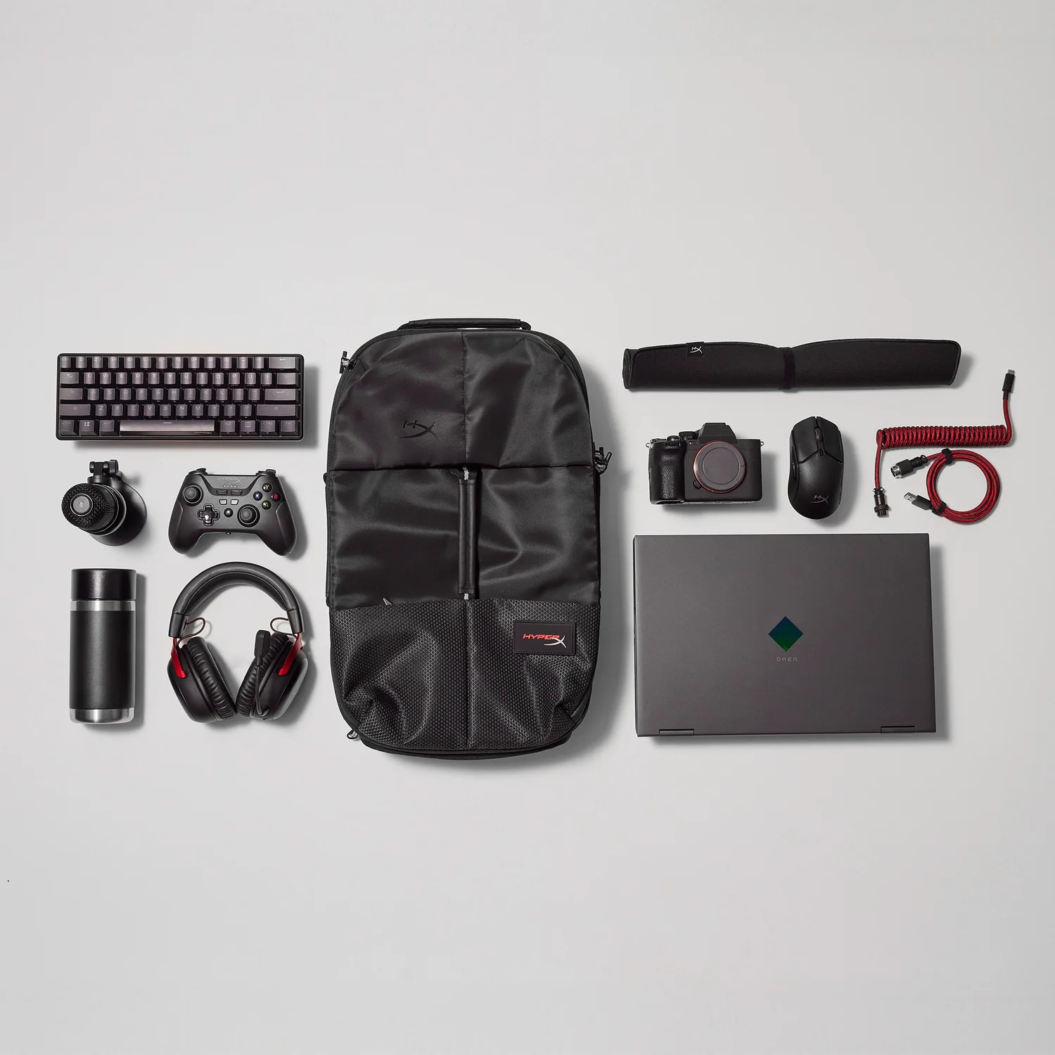 Mochila para Portátil HyperX Knight 16 Polegadas Gaming Backpack - Imagem 6