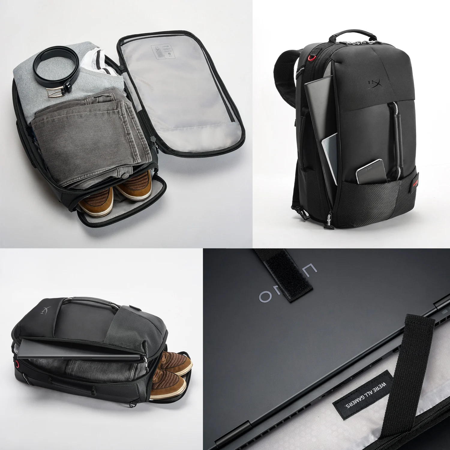 Mochila para Portátil HyperX Knight 16 Polegadas Gaming Backpack - Imagem 4