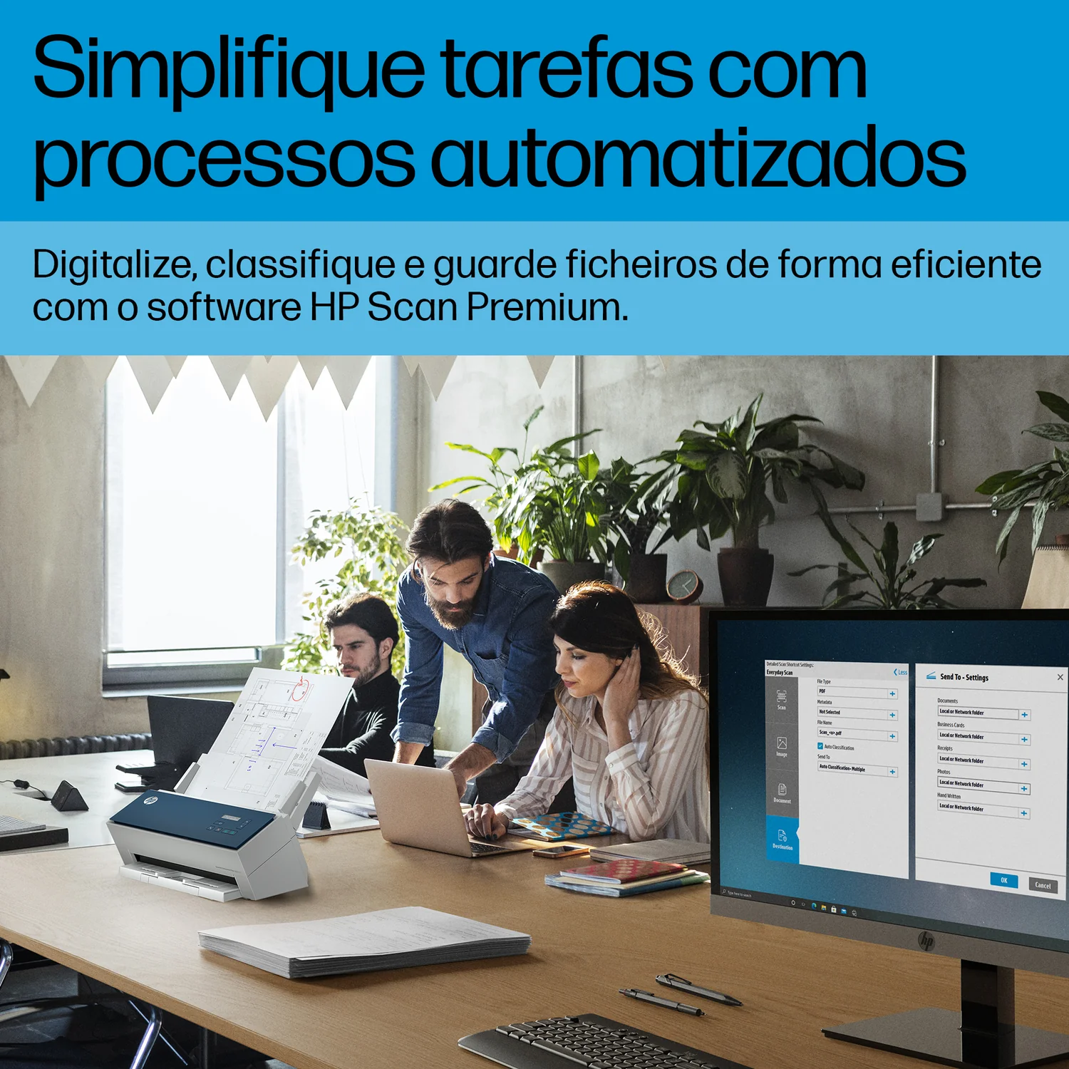 Scanner HP ScanJet Enterprise Flow N9000 sn1 A3 600 DPI Duplex - Imagem 7