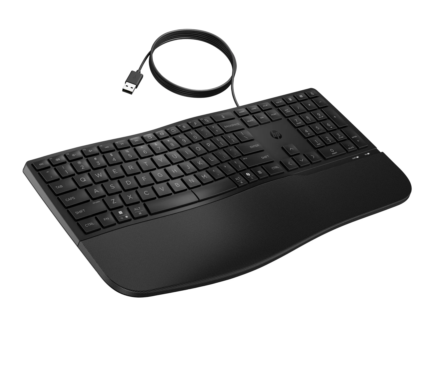Teclado com Fios HP 480 Comfort USB-A Tamanho Completo Preto - Imagem 2