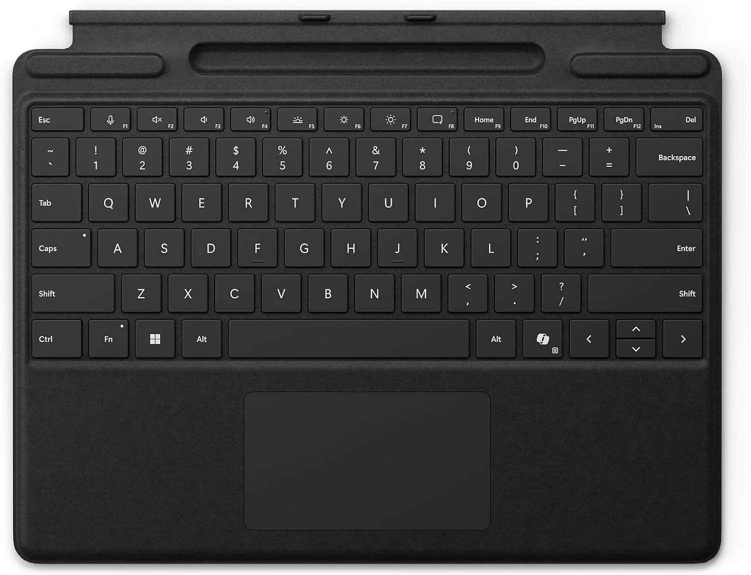 Teclado Capa Microsoft Surface Pro 13'' Preto Magnético com Trackpad - Imagem 1