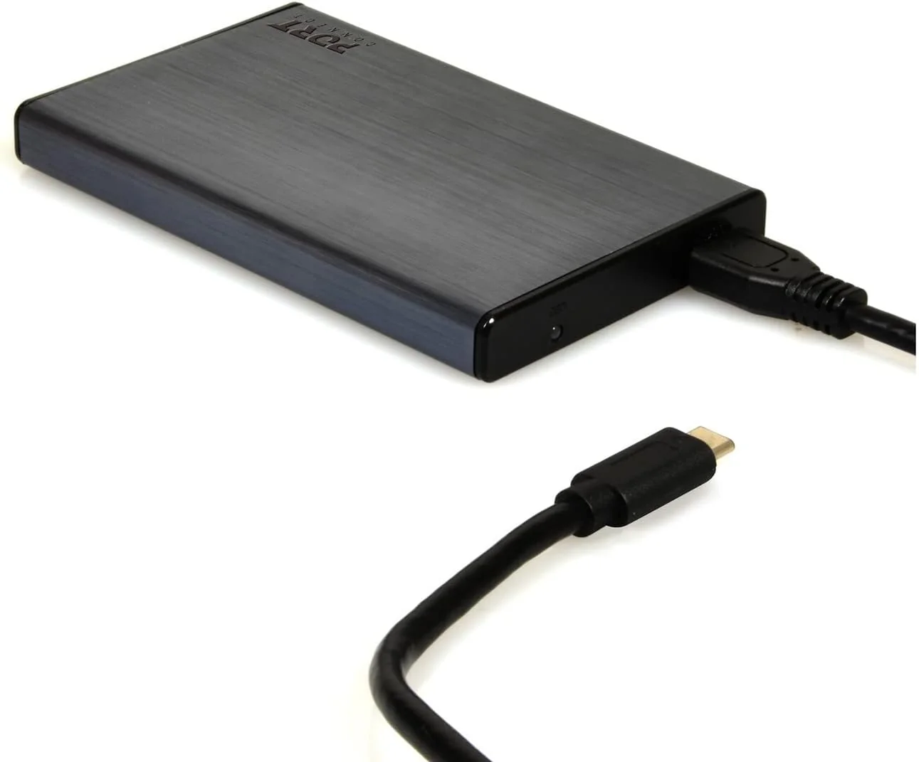 Caixa Externa Disco 2.5" Port Designs SATA USB-C 3.1 Gen 1 Preta - Imagem 1