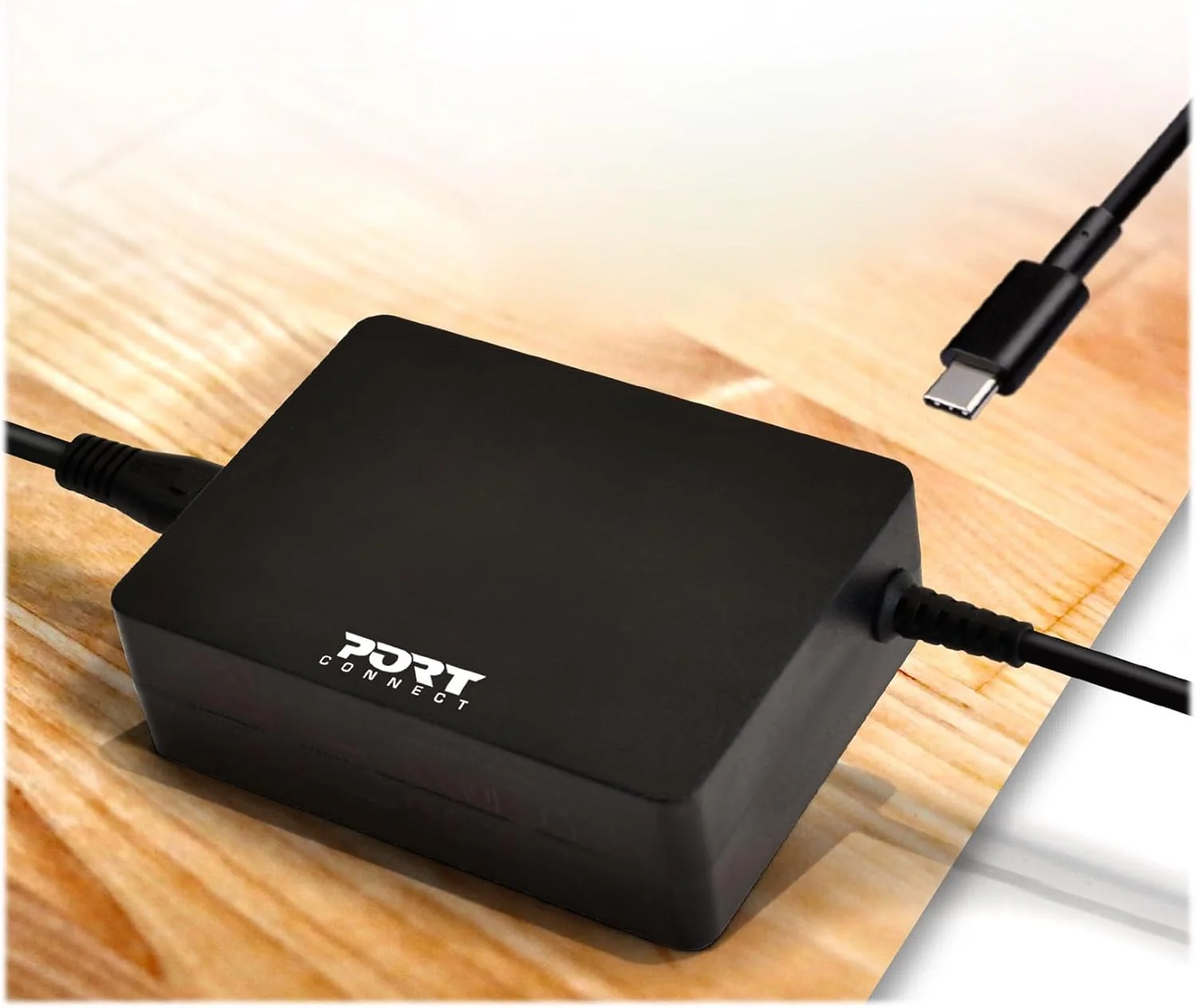 Carregador Universal Port Designs USB-C 90W para MacBook, Portáteis e Tablets - Imagem 2