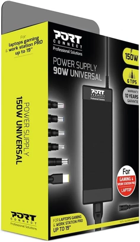 Carregador Universal Port Designs 150W para Portátil 19.5V 7.7A - Imagem 6