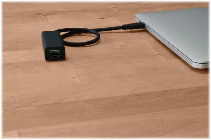 Adaptador de Rede Port Designs USB-C para RJ-45 Ethernet Preto - Imagem 7