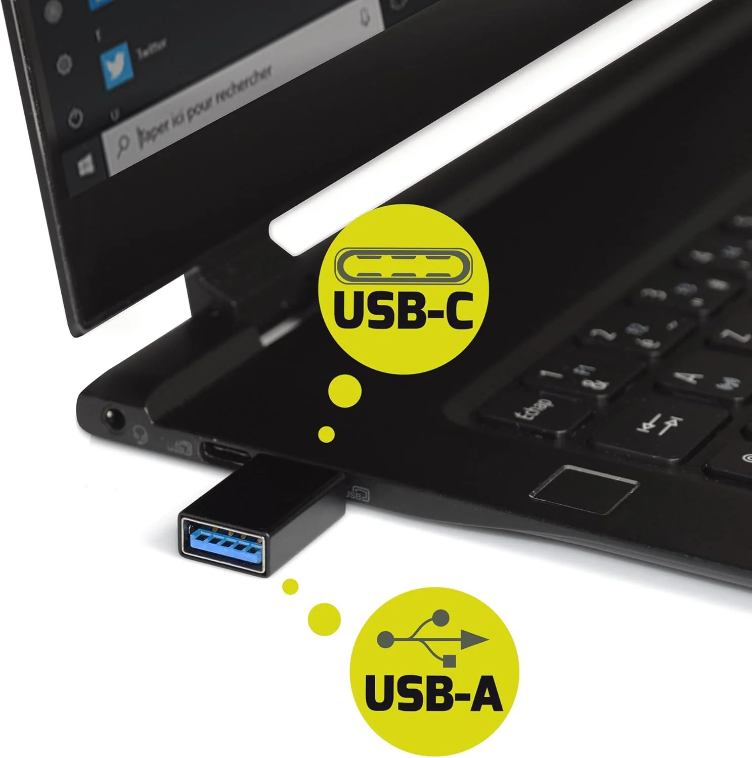Adaptador Port Designs USB-C para USB-A Pack 2 Unidades - Imagem 9