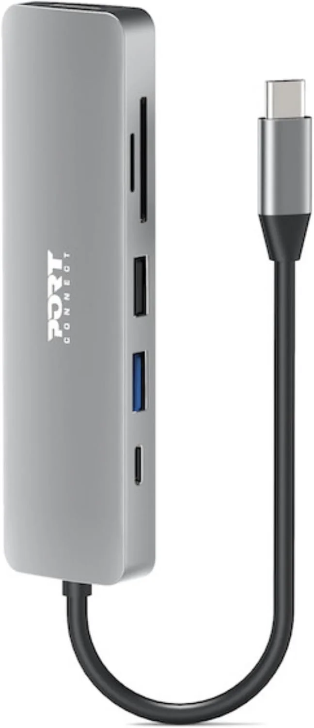 Docking Station Port Designs USB-C 5-em-1 Portátil para Mobilidade - Imagem 4