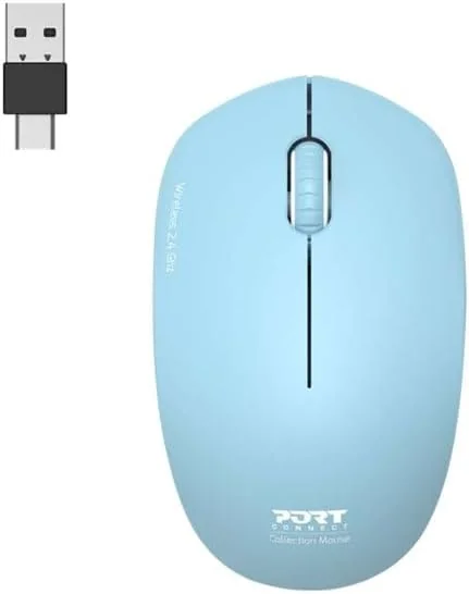 Rato Sem Fios Port Designs Collection Azul - Imagem 6