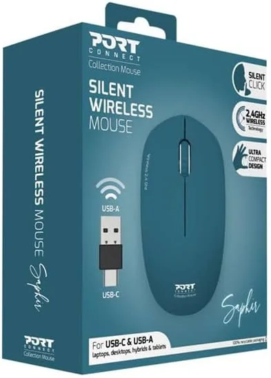 Rato sem Fios Port Designs Collection Saphir para Portátil - Imagem 4