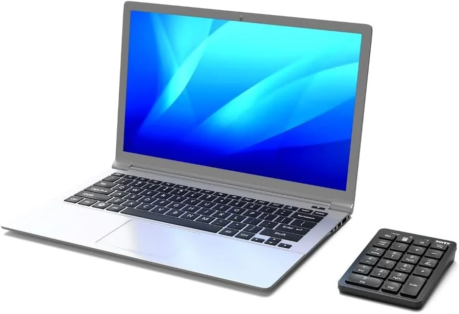 Teclado Numérico Bluetooth Recarregável Port Designs 22 Teclas Preto - Imagem 3