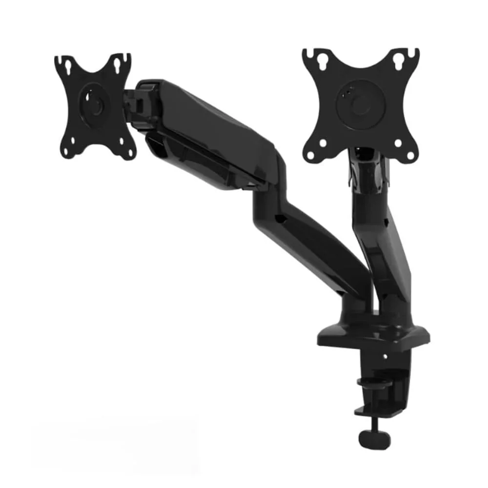 Suporte de Secretária para 2 Monitores Port Designs até 32" VESA Preto