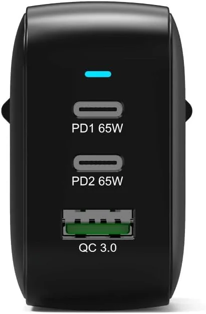 Carregador de Parede Port Designs USB-C PD 65W GaN + Cabo USB-C 2m EU - Imagem 2