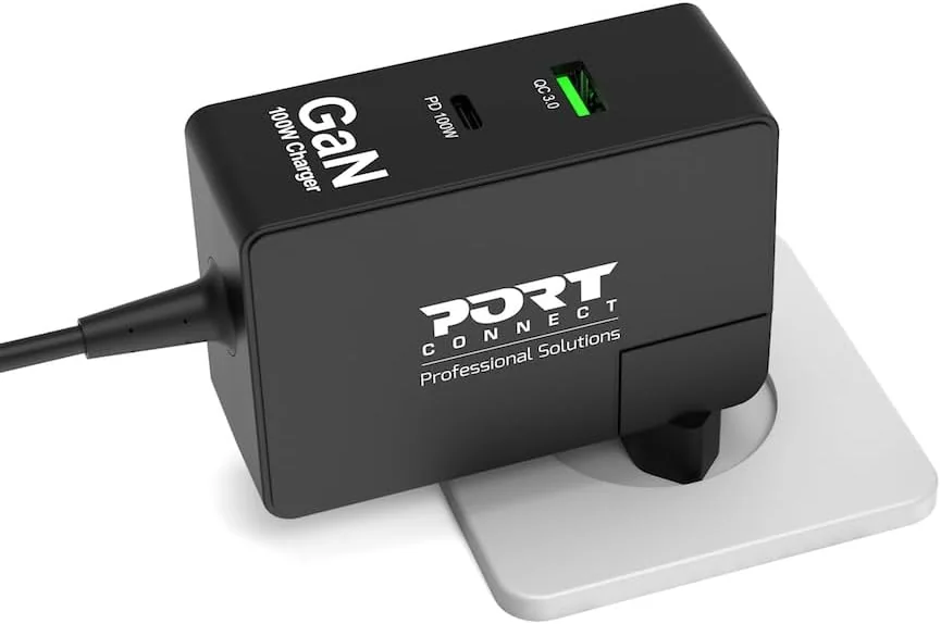 Carregador de Parede Port Designs USB-C PD 100W GaN Universal Travel - Imagem 5