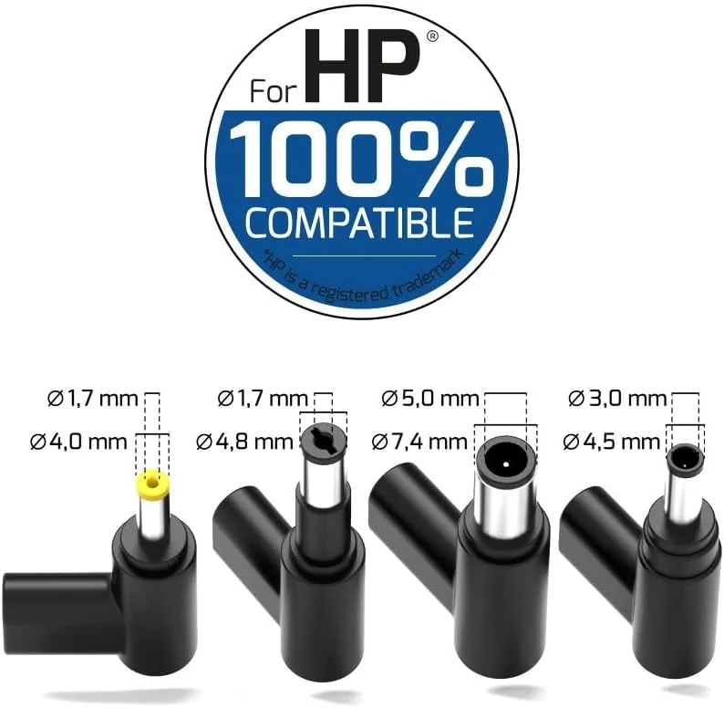 Carregador portátil Port Designs 65W GaN para HP, ficha EU, compacto e universal - Imagem 2