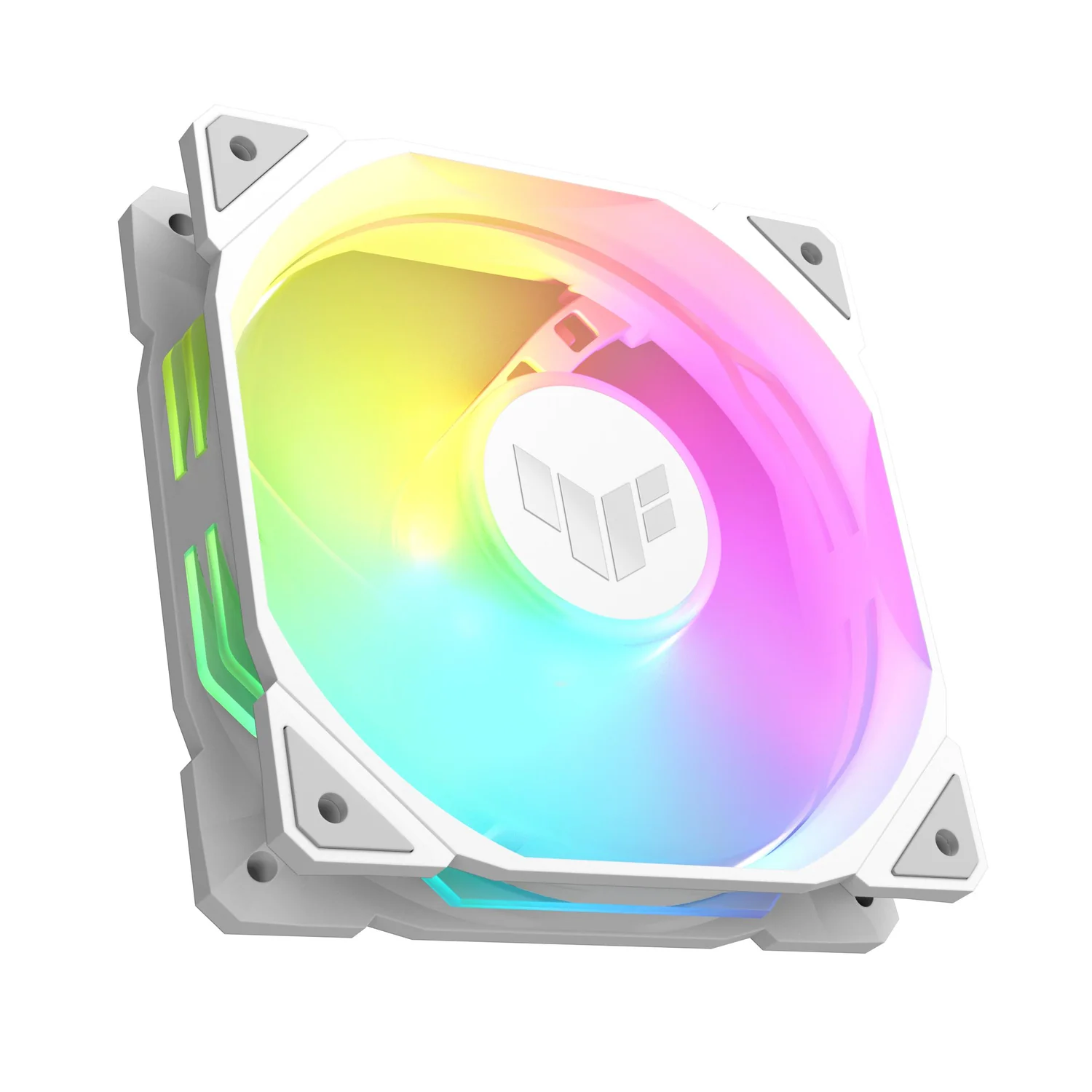 Kit de ventoinhas ASUS TUF Gaming TR120 ARGB 3in1 120mm Branco - Imagem 1