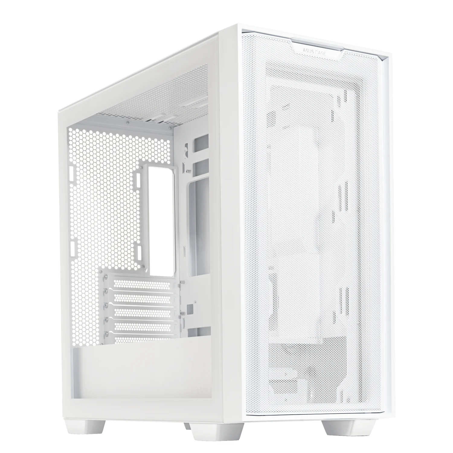 Caixa micro ATX ASUS A21 branca compacta para gaming