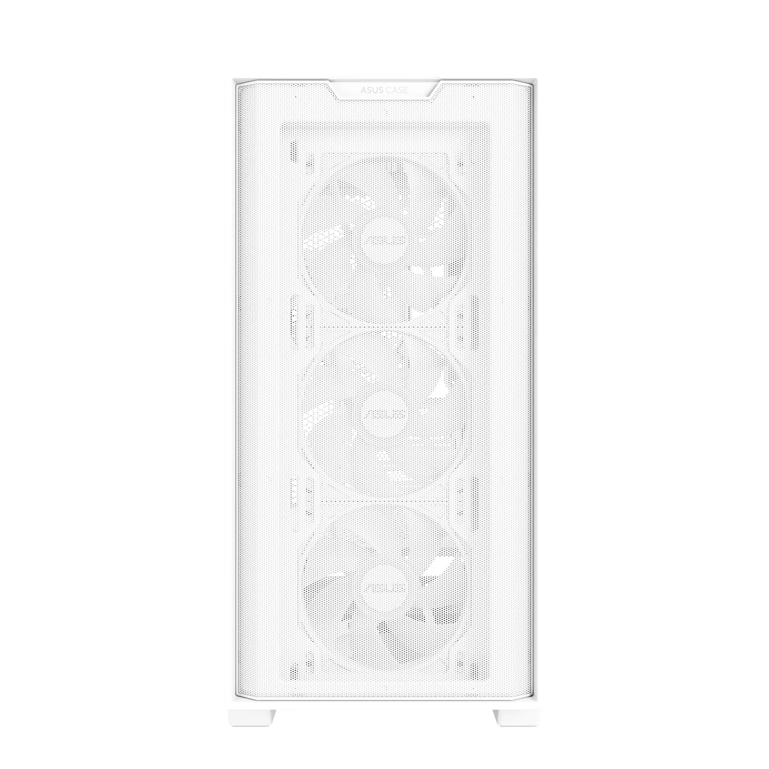 Caixa PC micro tower mATX ASUS A21 Plus TG ARGB vidro temperado branca