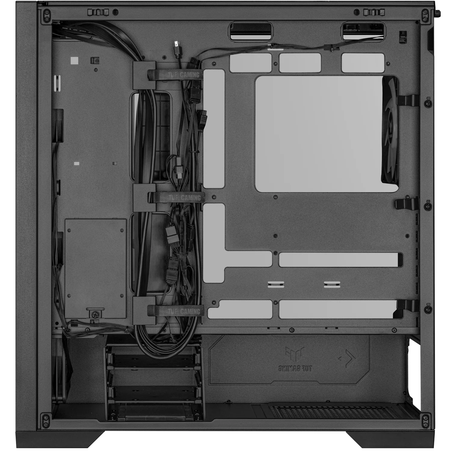 Caixa PC ASUS TUF Gaming GT302 ARGB Midi Tower EATX Preta - Imagem 7