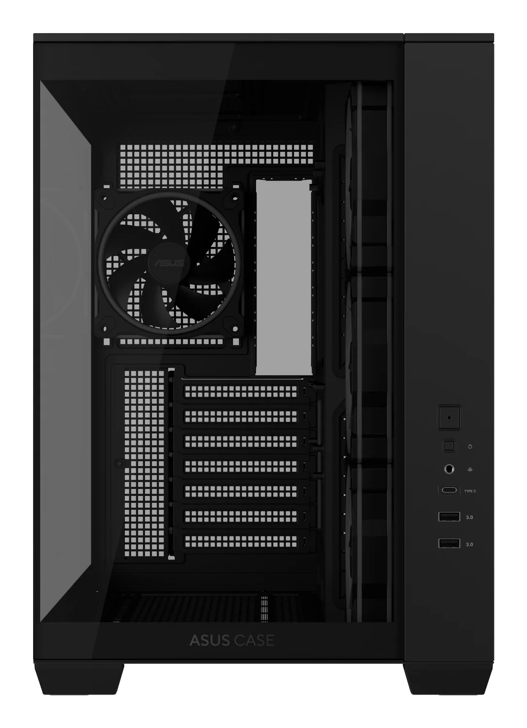 Caixa para PC ASUS A32 Plus Midi Tower ATX Vidro Temperado ARGB USB-C Preta - Imagem 4