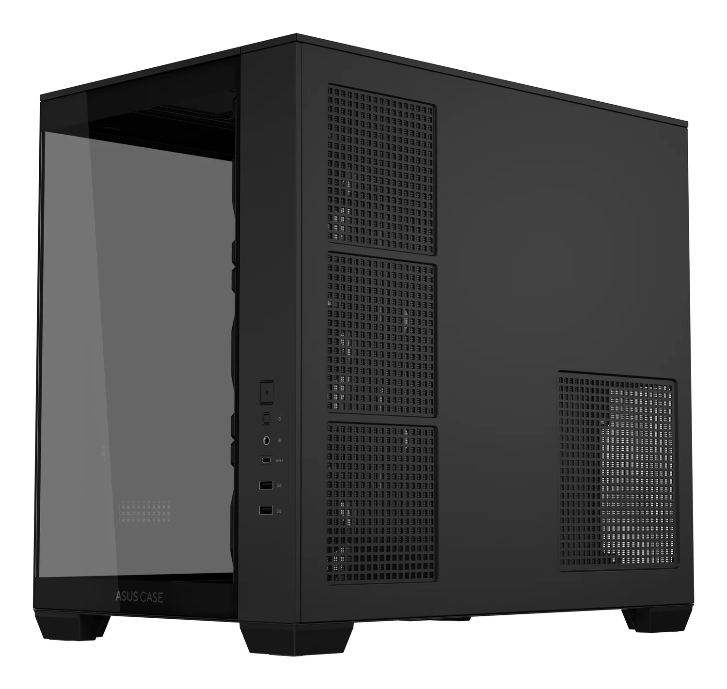 Caixa para PC ASUS A32 Plus Midi Tower ATX Vidro Temperado ARGB USB-C Preta - Imagem 6