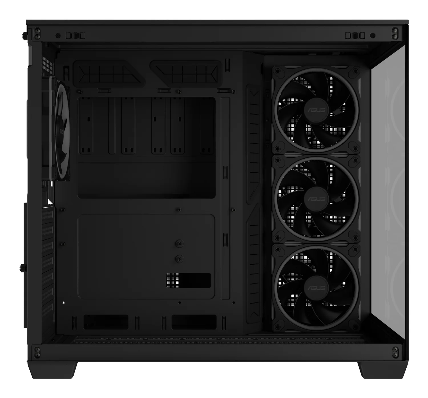 Caixa para PC ASUS A32 Plus Midi Tower ATX Vidro Temperado ARGB USB-C Preta - Imagem 8
