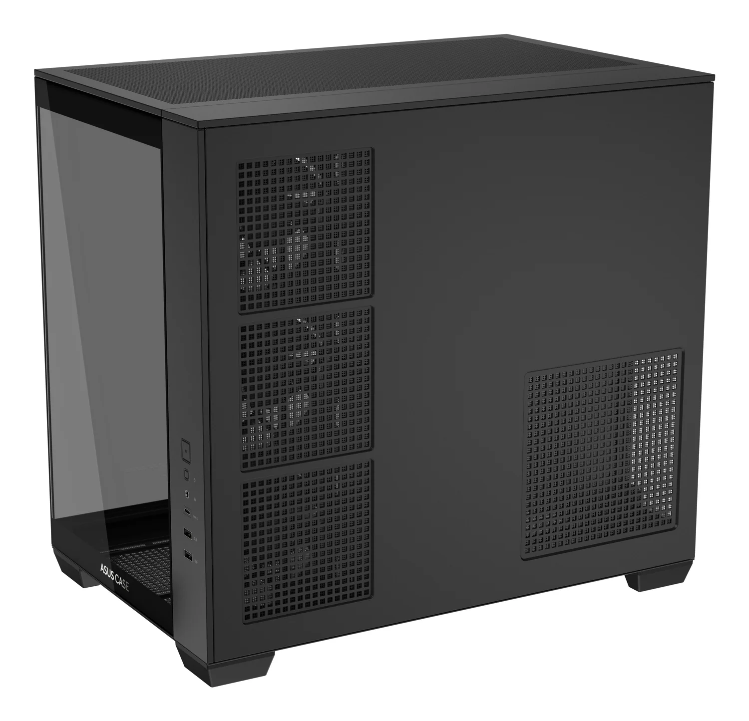 Caixa para PC ASUS A32 Plus Midi Tower ATX Vidro Temperado ARGB USB-C Preta - Imagem 5