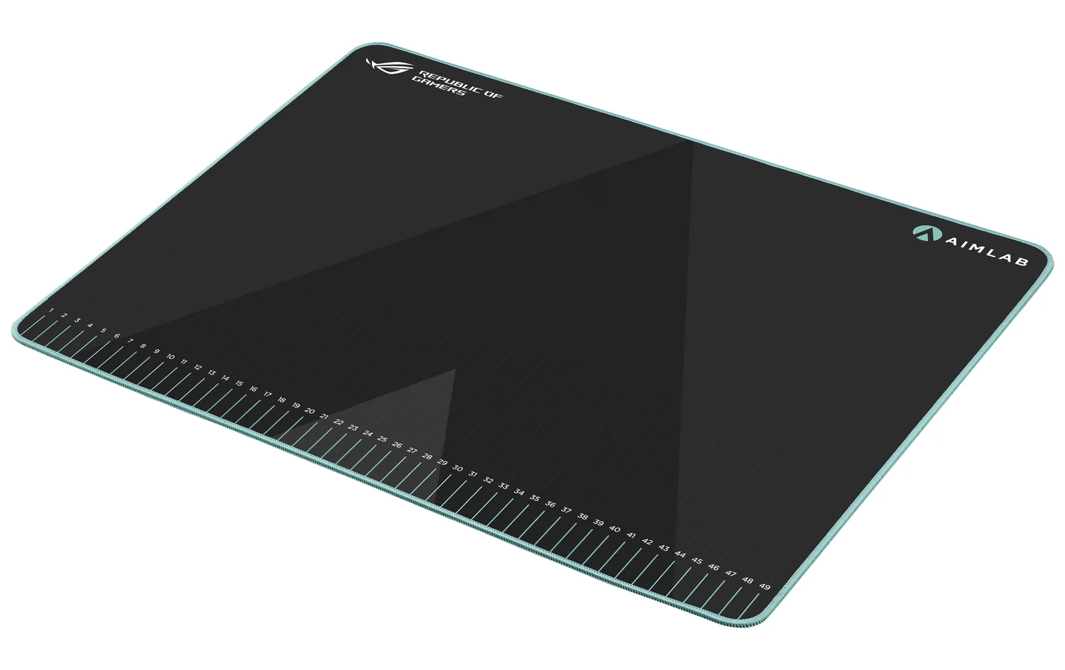 Tapete gaming ASUS ROG Hone Ace Aim Lab Edition L 508 x 420 mm preto - Imagem 3