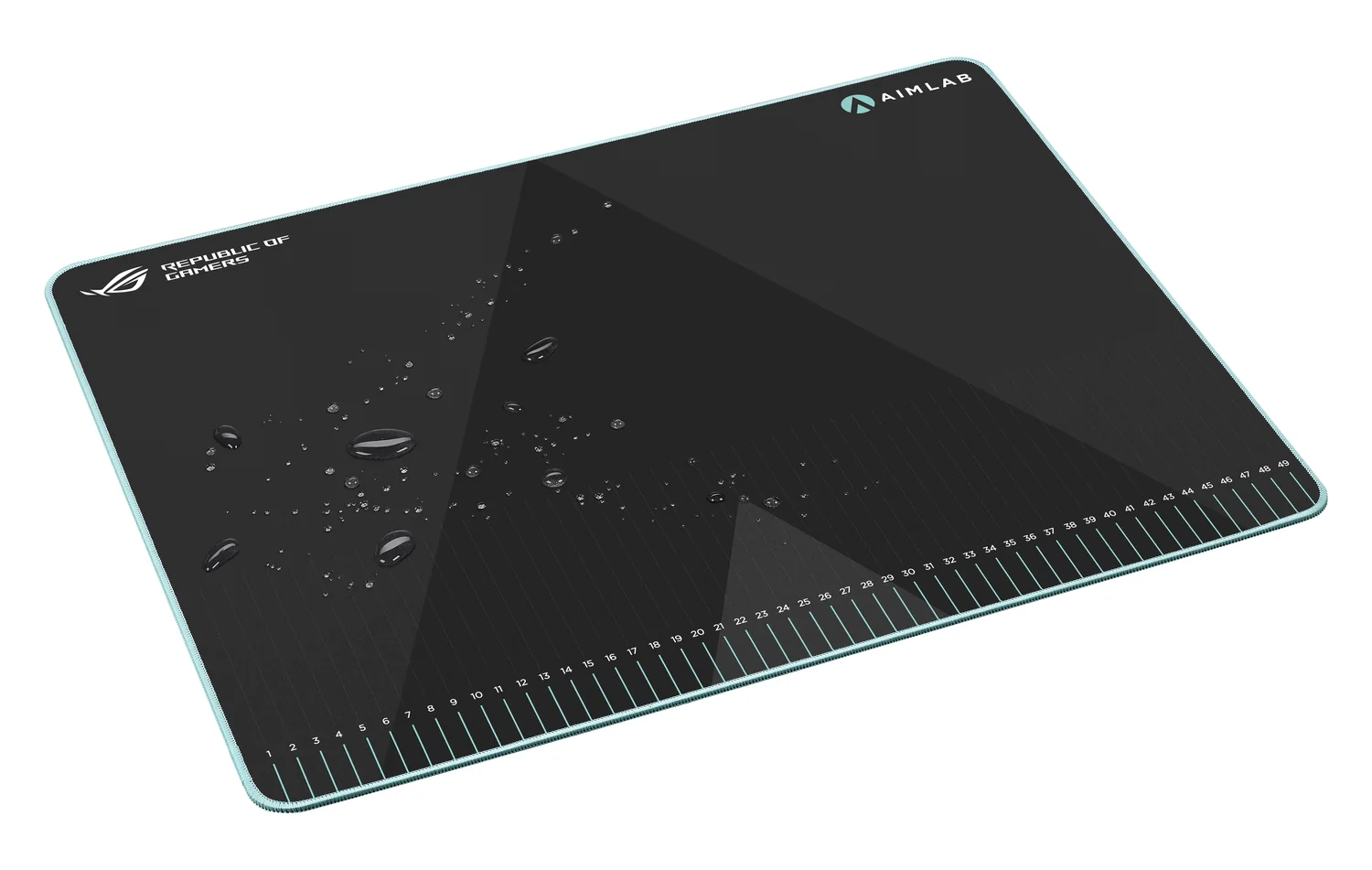 Tapete gaming ASUS ROG Hone Ace Aim Lab Edition L 508 x 420 mm preto - Imagem 4