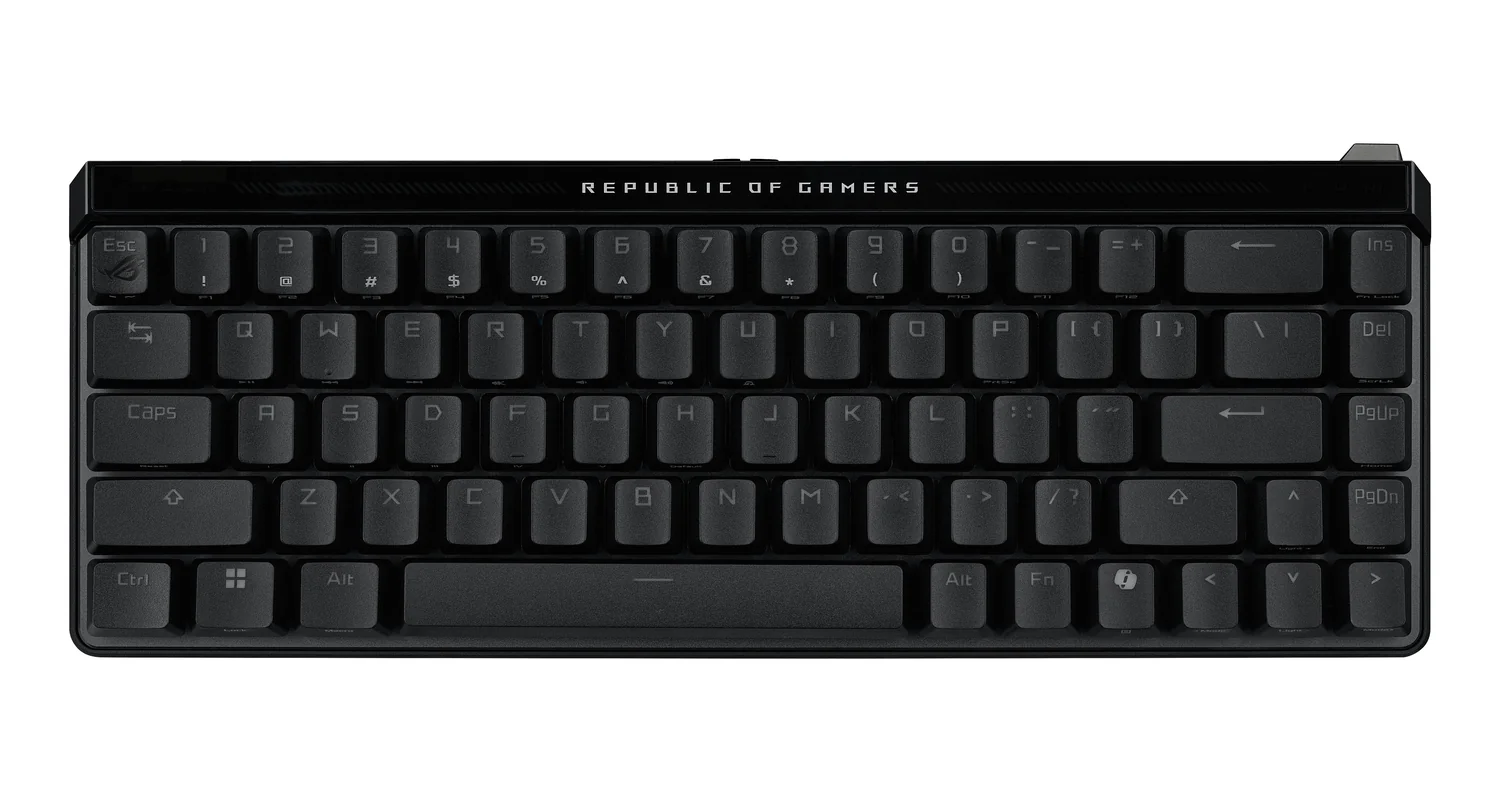 Teclado gaming Asus ROG Falchion Ace HFX 65% USB-C preto