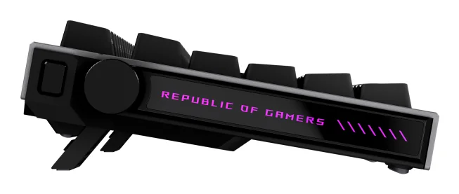 Teclado gaming Asus ROG Strix Morph 96 mecânico sem fios QWERTZ Preto - Imagem 7