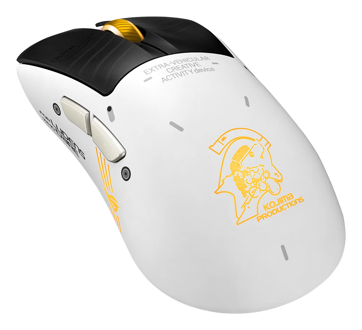 Rato gaming sem fios ASUS ROG Keris II Origin 42000 DPI branco - Imagem 3