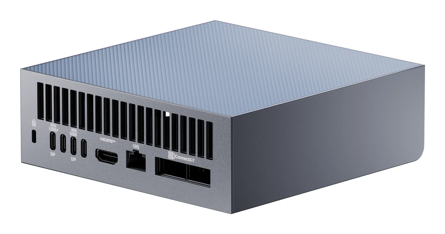 Mini PC Asus Ascent GX10-GG0003BN Nvidia GB10 128GB 1TB SSD NVIDIA Blackwell WiFi 7 Cinzento - Imagem 4