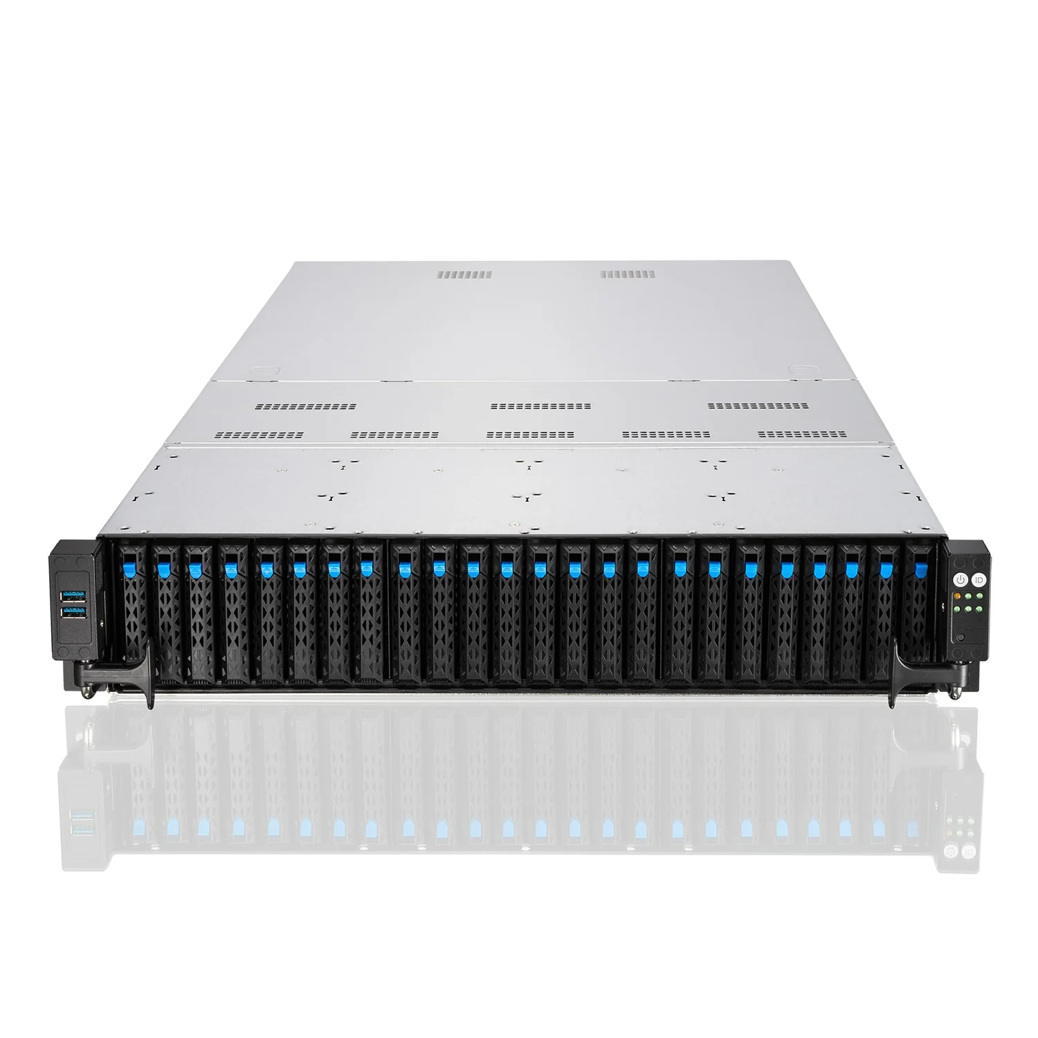 Servidor rack 2U Asus RS720-E11-RS24U Intel C741 Xeon 32 DIMM 1600W - Imagem 1