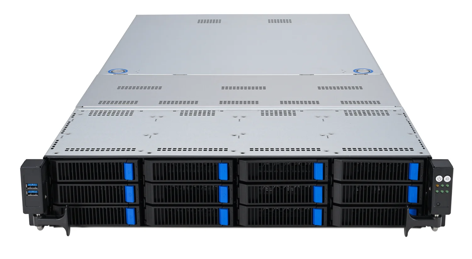 Servidor ASUS RS720A-E12-RS12 rack 2U dual SP5 EPYC 9004 cinzento - Imagem 4