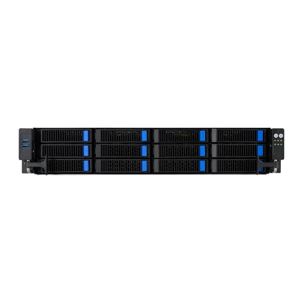 Servidor rack 2U ASUS RS520A-E12-RS12U AMD EPYC 1600W preto - Imagem 8