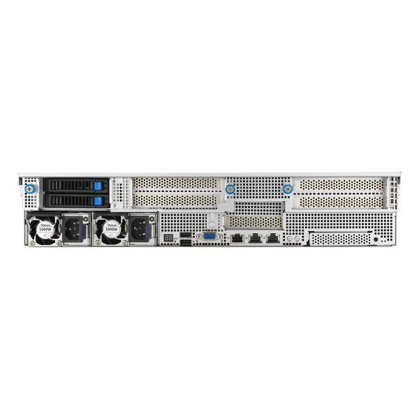 Servidor rack 2U ASUS RS520A-E12-RS12U AMD EPYC 1600W preto - Imagem 9
