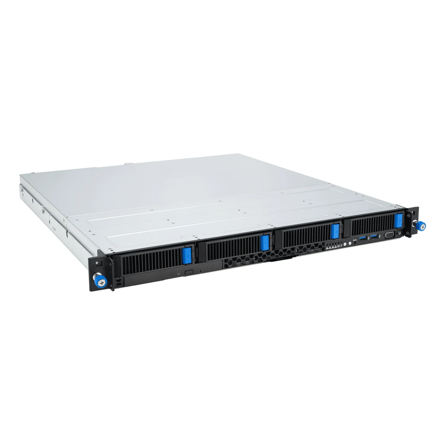 Servidor rack 1U ASUS RS300-E12-PS4 Intel Xeon E-2400 350W prateado - Imagem 2