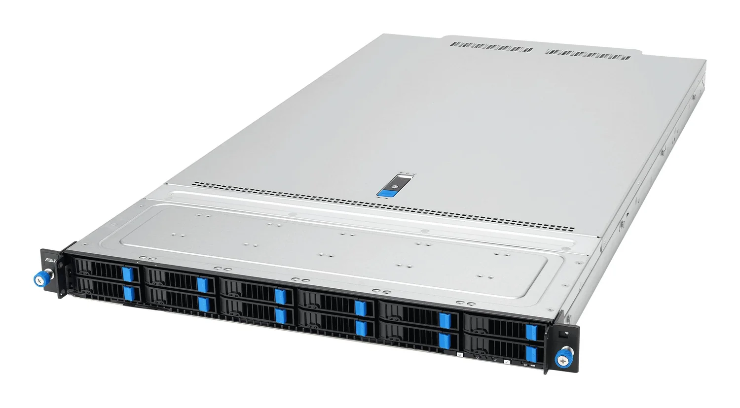 Servidor rack 1U ASUS RS700-E12-RS12U Intel Xeon dual-socket 2000W - Imagem 1