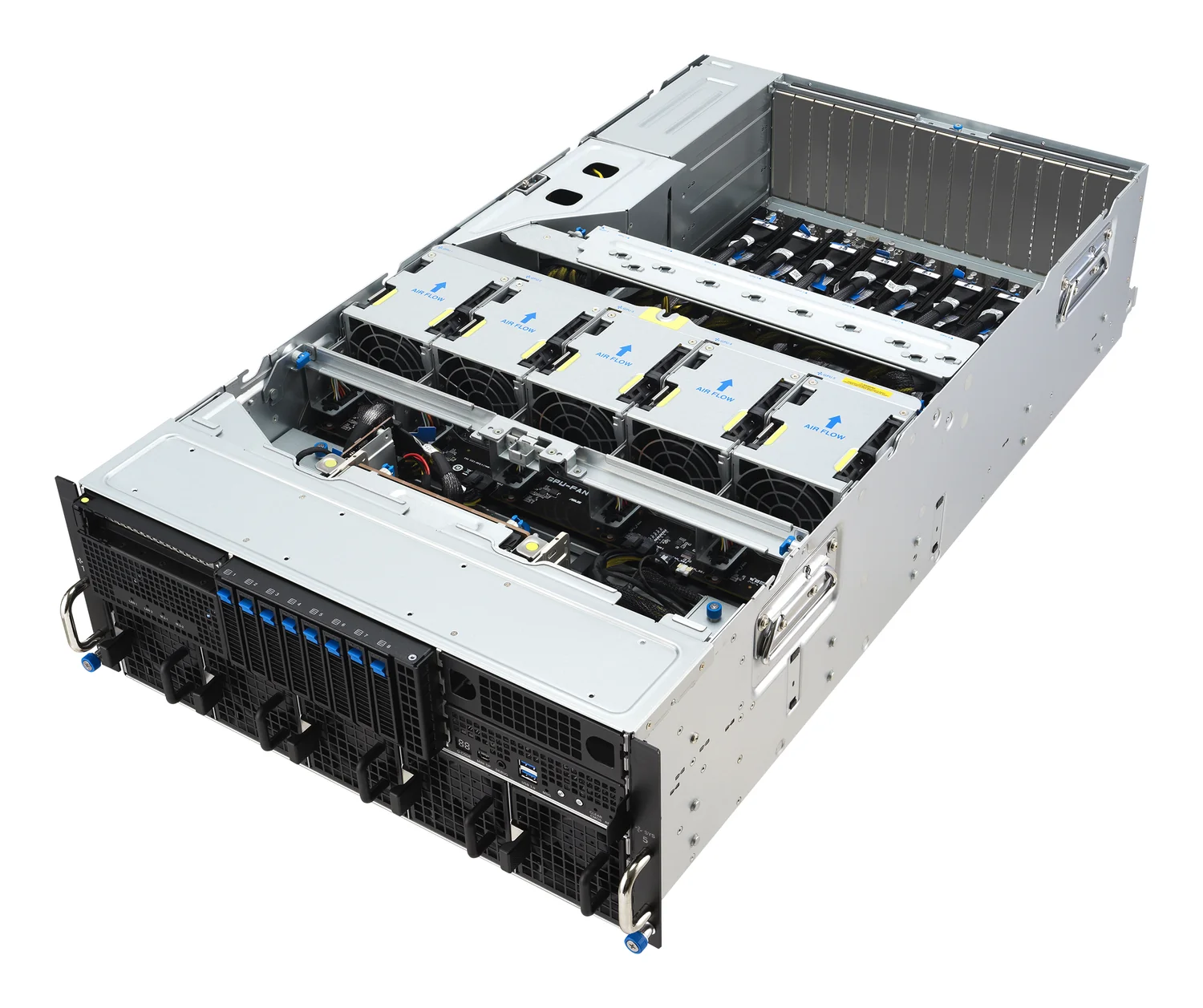 Servidor Asus ESC8000A-E13 SKU2 Rack 4U AMD EPYC 3200W - Imagem 4