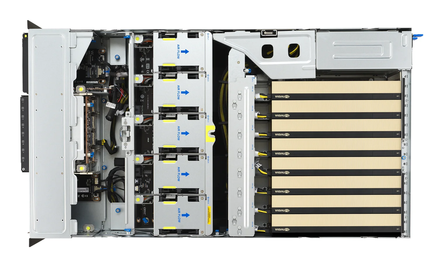 Servidor Asus ESC8000A-E13 SKU2 Rack 4U AMD EPYC 3200W - Imagem 9